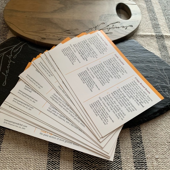 The Pampered Chef Soups Stews & Chili’s Recipe Card Set - Picture 5 of 6